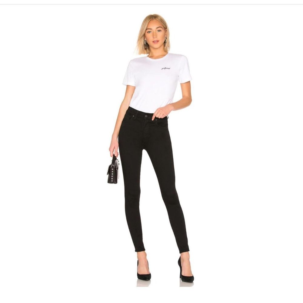 NWT LEVI'S Mile High Super Skinny in Black Size 25 - Picture 5 of 7